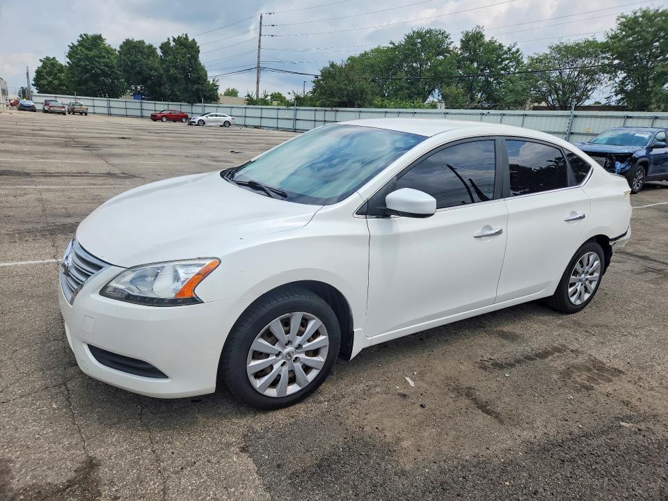 Продажа на аукционе авто 2014 Nissan Sentra, vin: 3N1AB7AP5EL647512, номер лота: 62599636