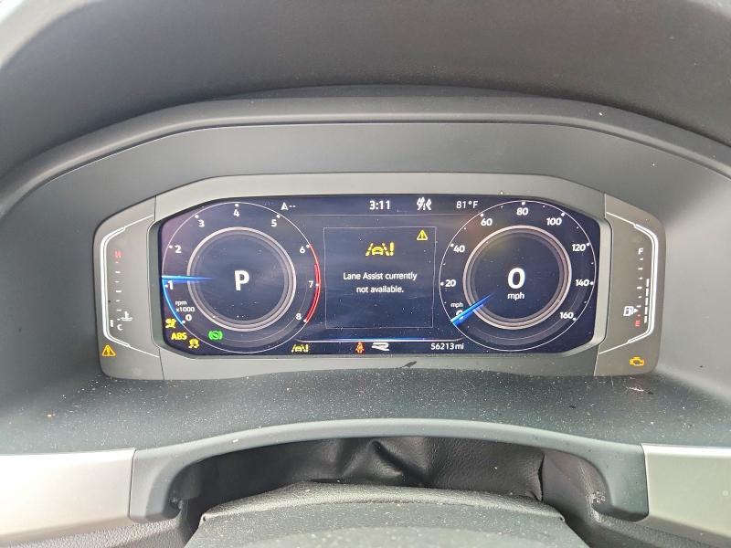 60795236 :رقم المزاد ، 1V2SE2CA9NC223247 vin ، 2022 Volkswagen Atlas Cross Sport مزاد بيع