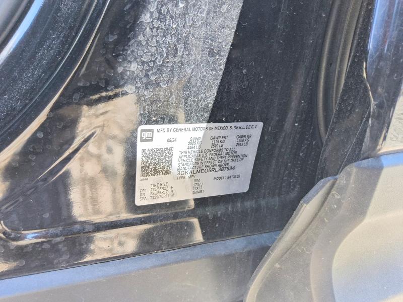 2024 Gmc Terrain მანქანა იყიდება აუქციონზე, vin: 3GKALMEG5RL387934, აუქციონის ნომერი: 61440726