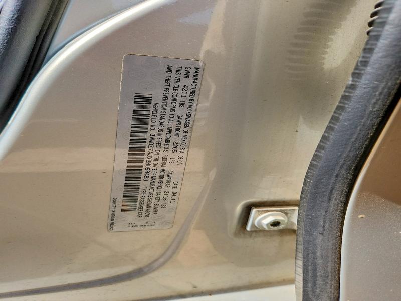 59024406 :رقم المزاد ، 3VWDZ7AJXBM098488 vin ، 2011 Volkswagen Jetta مزاد بيع