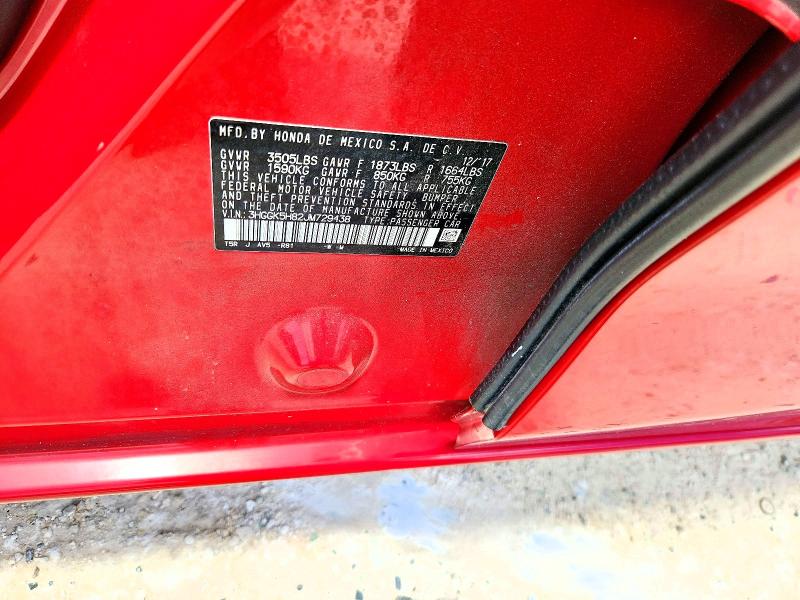 Продажа на аукционе авто 2018 Honda Fit, vin: 3HGGK5H82JM729438, номер лота: 62104726