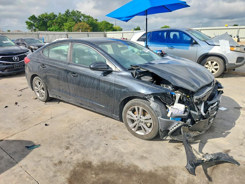 60968676 :رقم المزاد ، KMHD84LF6HU061502 vin ، 2017 Hyundai Elantra مزاد بيع