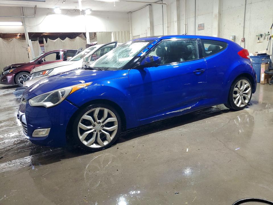 2013 Hyundai Veloster მანქანა იყიდება აუქციონზე, vin: KMHTC6AD4DU169876, აუქციონის ნომერი: 60376676
