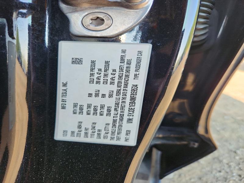 Aukcja sprzedaży 2021 Tesla Model 3, vin: 5YJ3E1EB4MF859534, numer aukcji: 62383686