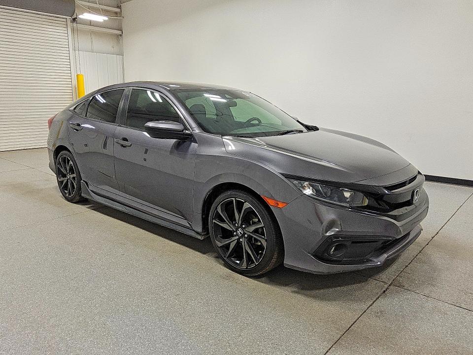 56792696 :رقم المزاد ، 19XFC2E84KE017678 vin ، 2019 Honda Civic مزاد بيع