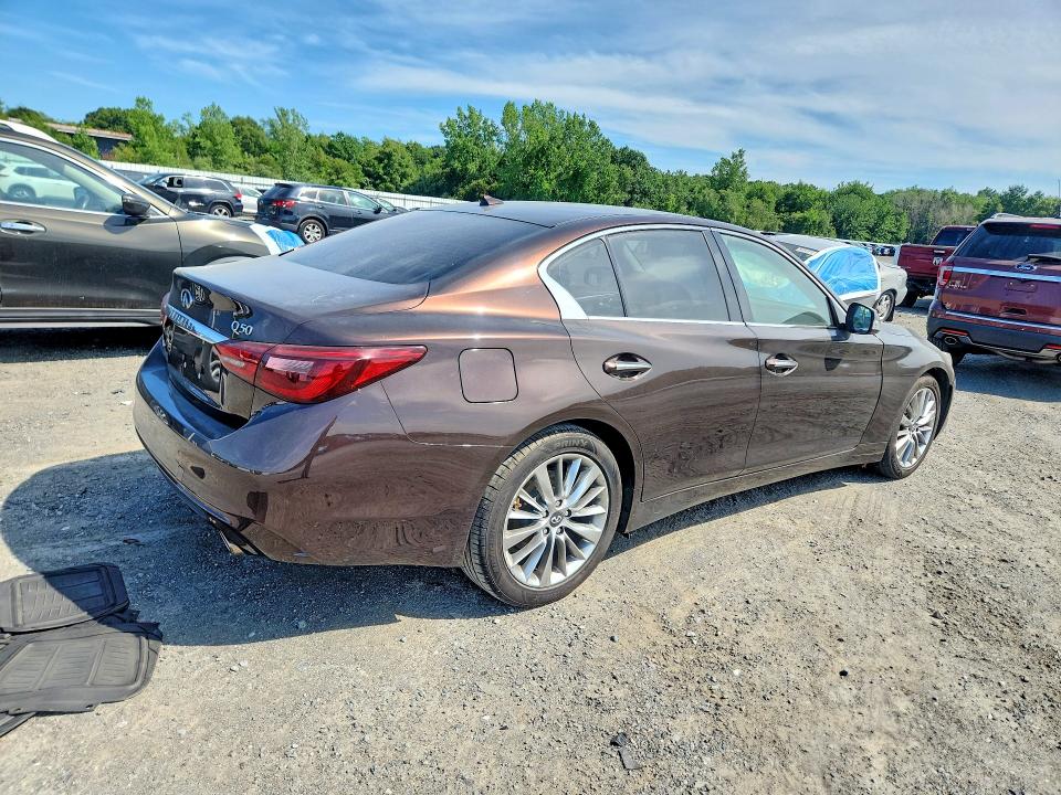 2018 Infiniti Q50 მანქანა იყიდება აუქციონზე, vin: JN1EV7AR0JM432145, აუქციონის ნომერი: 60486036