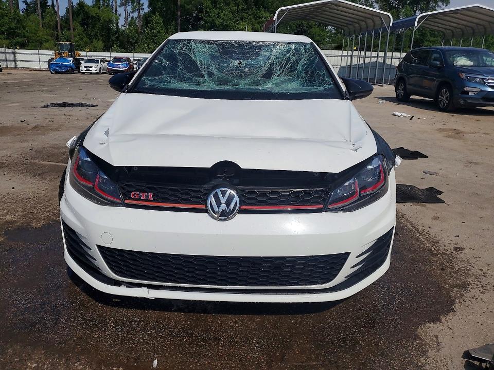 2017 Volkswagen Gti მანქანა იყიდება აუქციონზე, vin: 3VW4T7AU2HM062928, აუქციონის ნომერი: 41633806
