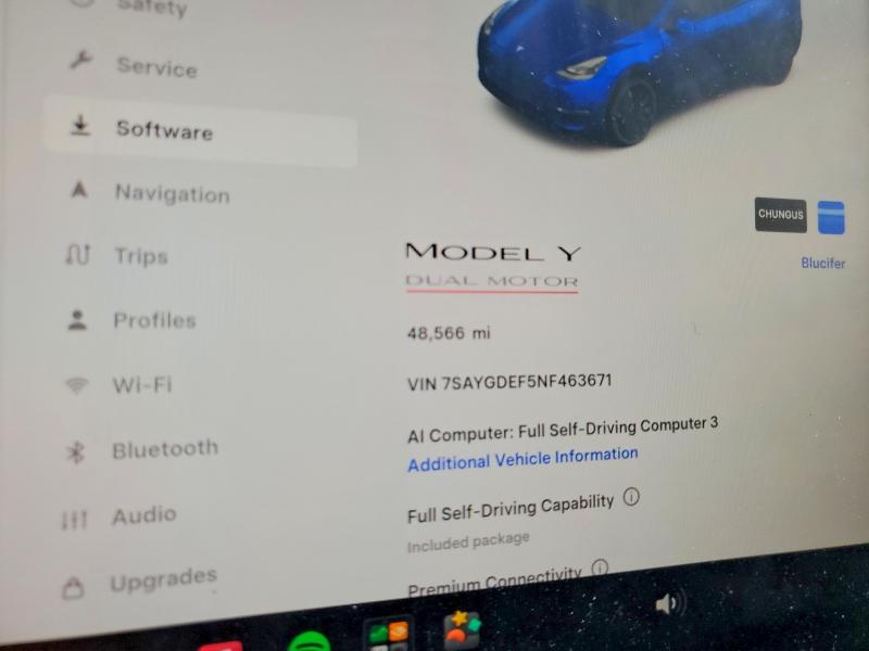 2022 Tesla Model Y მანქანა იყიდება აუქციონზე, vin: 7SAYGDEF5NF463671, აუქციონის ნომერი: 62231456