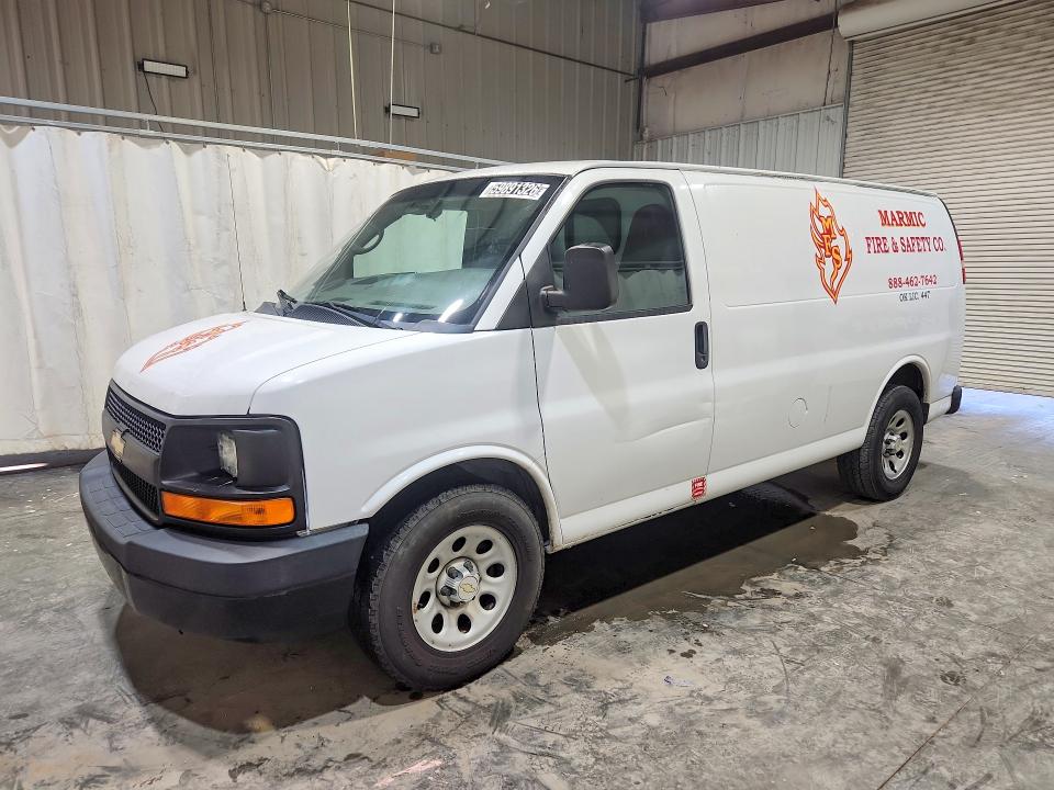 2014 Chevrolet Express G1500 მანქანა იყიდება აუქციონზე, vin: 1GCSGAFX2E1129888, აუქციონის ნომერი: 59891326