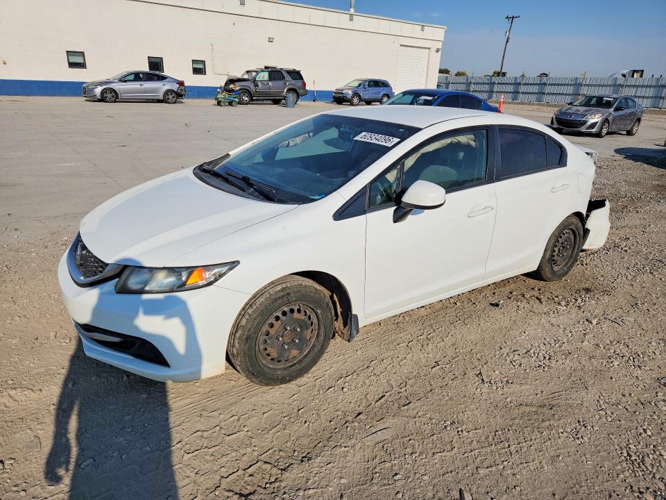 Продажа на аукционе авто 2013 Honda Civic, vin: 19XFB2F50DE025402, номер лота: 60934096