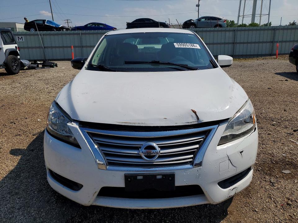 59905186 :رقم المزاد ، 3N1AB7APXFY262676 vin ، 2015 Nissan Sentra مزاد بيع