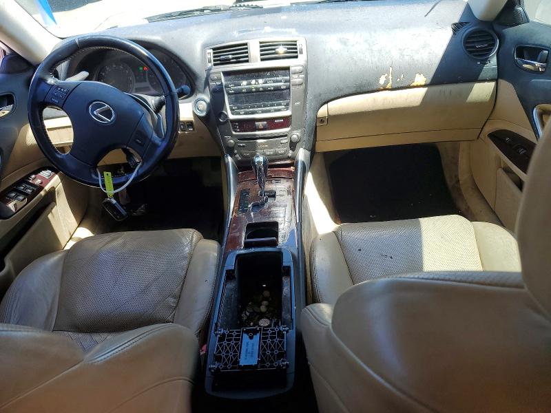 2007 Lexus Is მანქანა იყიდება აუქციონზე, vin: JTHBK262372050556, აუქციონის ნომერი: 61445776