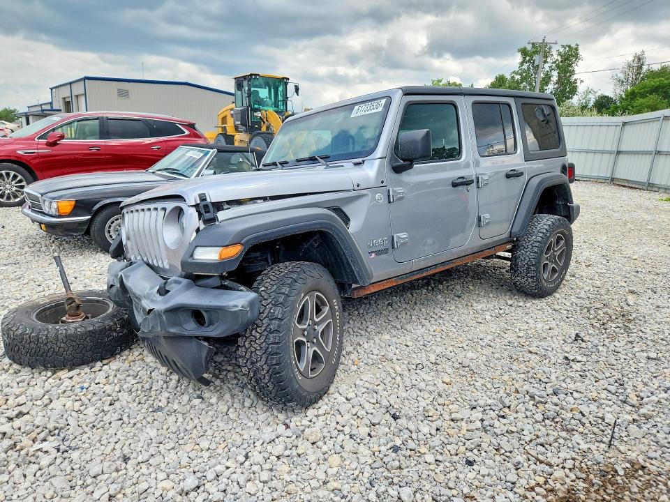 Продаж на аукціоні авто 2021 Jeep Wrangler Unlimited, vin: 1C4HJXDG2MW619511, номер лоту: 61733536