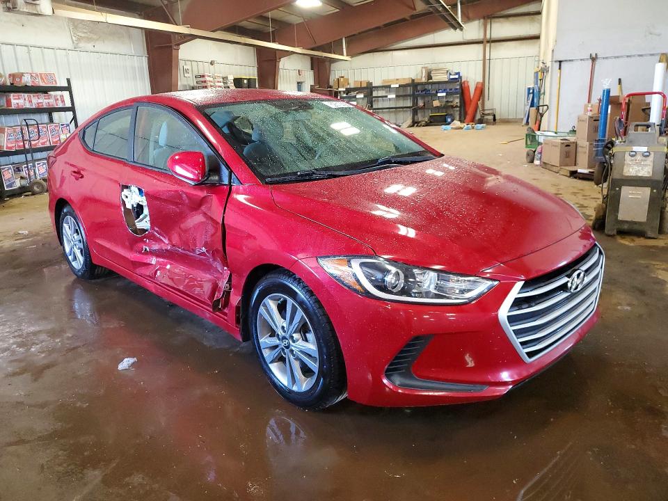 Продажа на аукционе авто 2018 Hyundai Elantra, vin: KMHD84LF3JU697817, номер лота: 62612926
