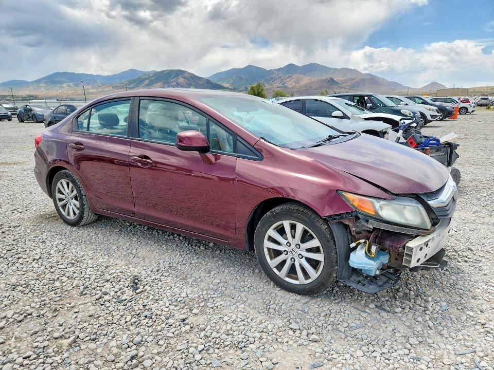 Продаж на аукціоні авто 2012 Honda Civic, vin: 2HGFB2F92CH505481, номер лоту: 59370866