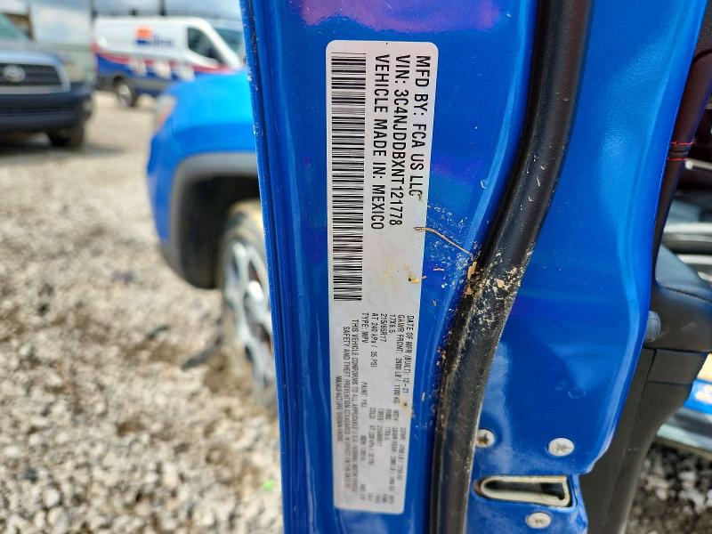 Aukcja sprzedaży 2022 Jeep Compass, vin: 3C4NJDDBXNT121778, numer aukcji: 63056006