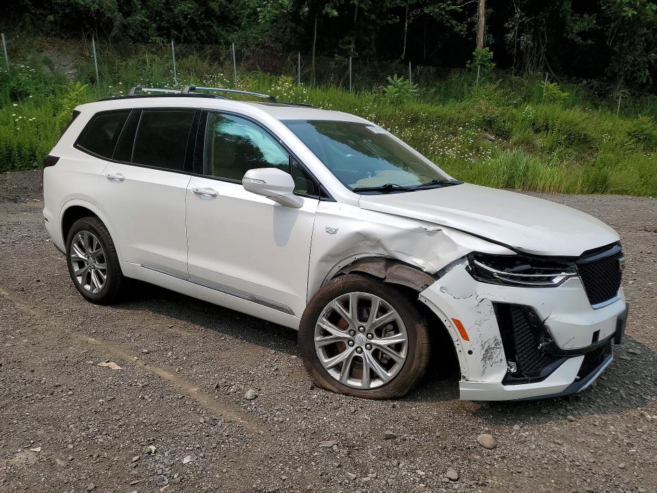 2020 Cadillac Xt6 მანქანა იყიდება აუქციონზე, vin: 1GYKPHRS0LZ104425, აუქციონის ნომერი: 61010676