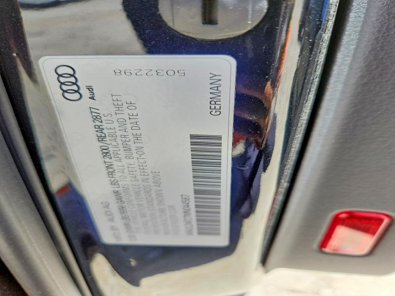 Продаж на аукціоні авто 2021 Audi A6, vin: WAUL2AF27MN044587, номер лоту: 61928166