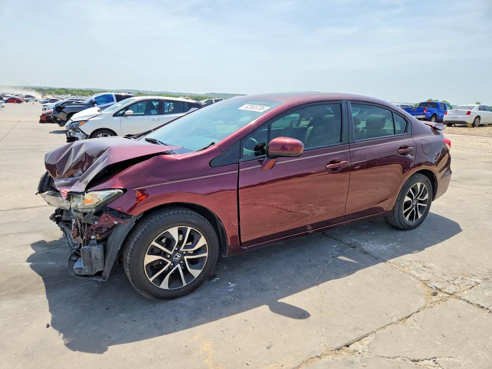 Продажа на аукционе авто 2014 Honda Civic, vin: 19XFB2F82EE217609, номер лота: 62955706