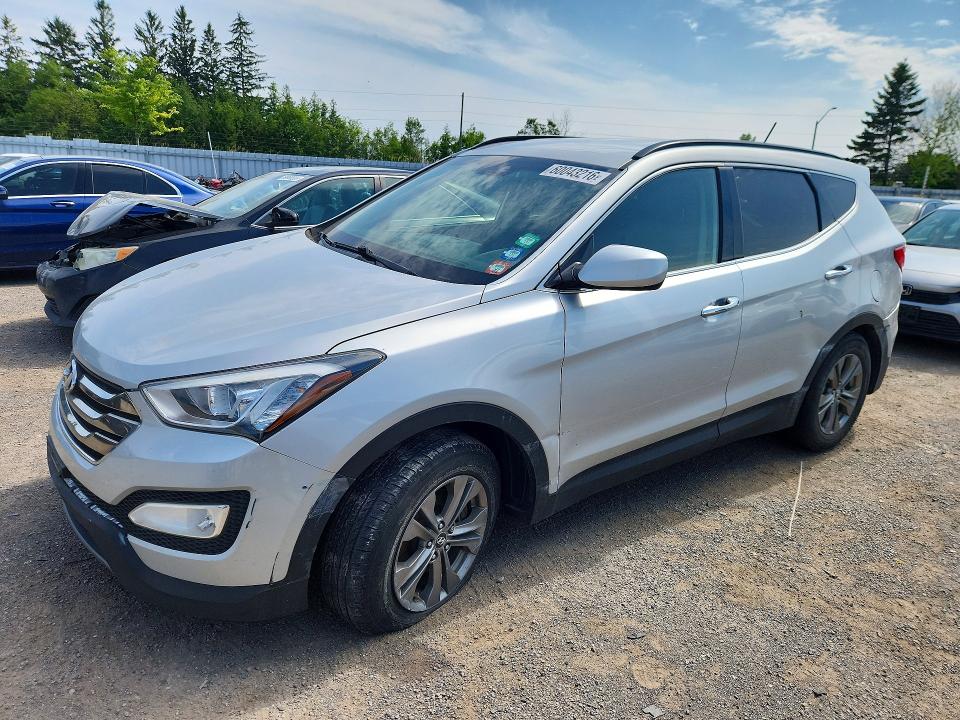2014 Hyundai Santa Fe მანქანა იყიდება აუქციონზე, vin: 5XYZU3LB9EG221060, აუქციონის ნომერი: 60043216