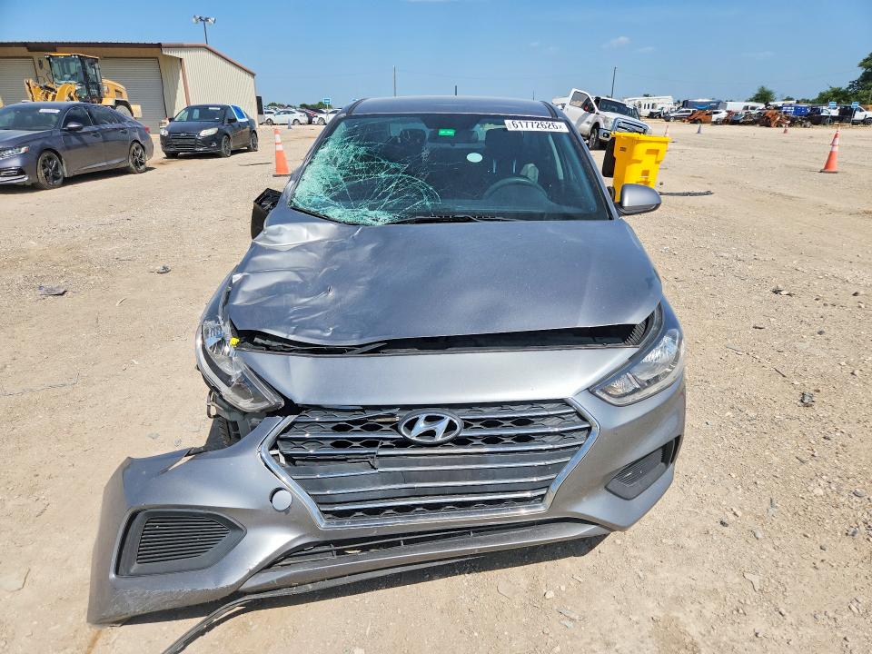 2021 Hyundai Accent მანქანა იყიდება აუქციონზე, vin: 3KPC24A68ME148573, აუქციონის ნომერი: 61772626