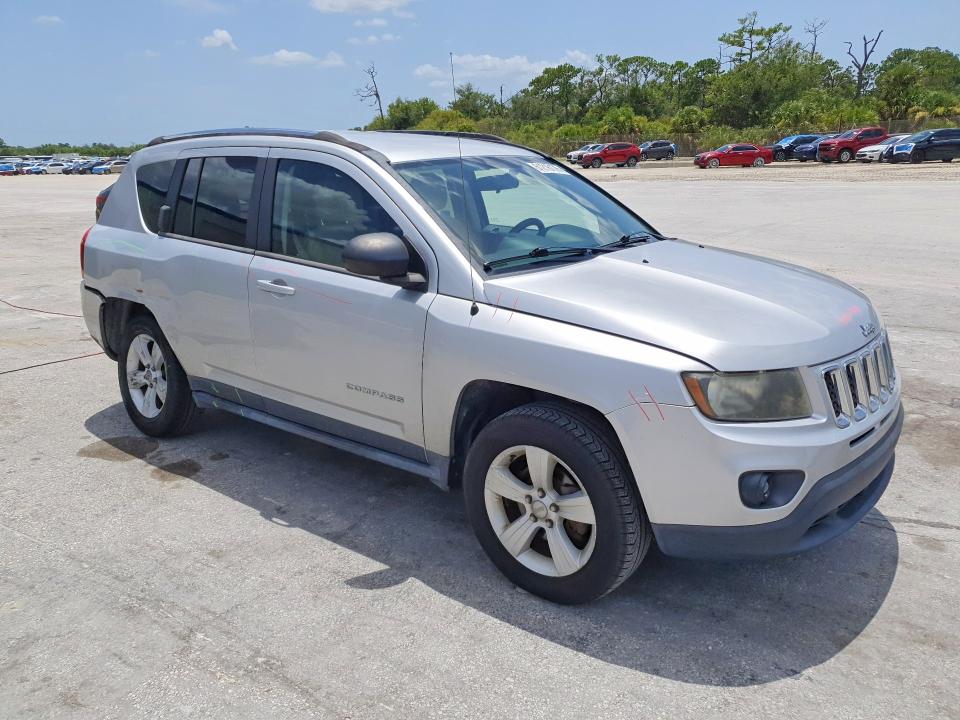 2014 Jeep Compass მანქანა იყიდება აუქციონზე, vin: 1C4NJCBB8ED539520, აუქციონის ნომერი: 61216176