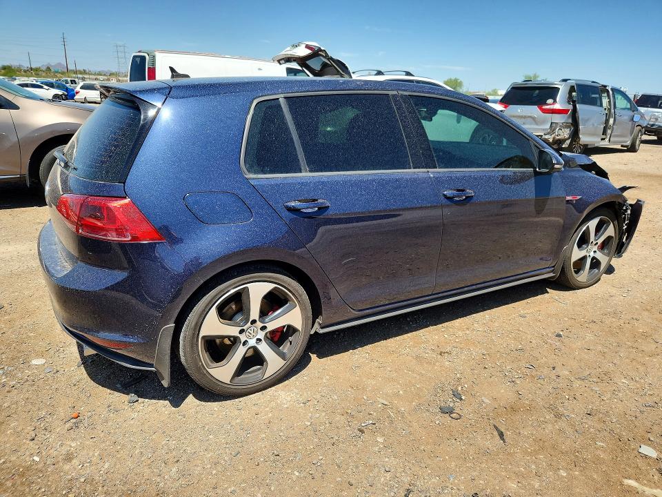2017 Volkswagen Gti მანქანა იყიდება აუქციონზე, vin: 3VW447AU6HM063741, აუქციონის ნომერი: 63151386