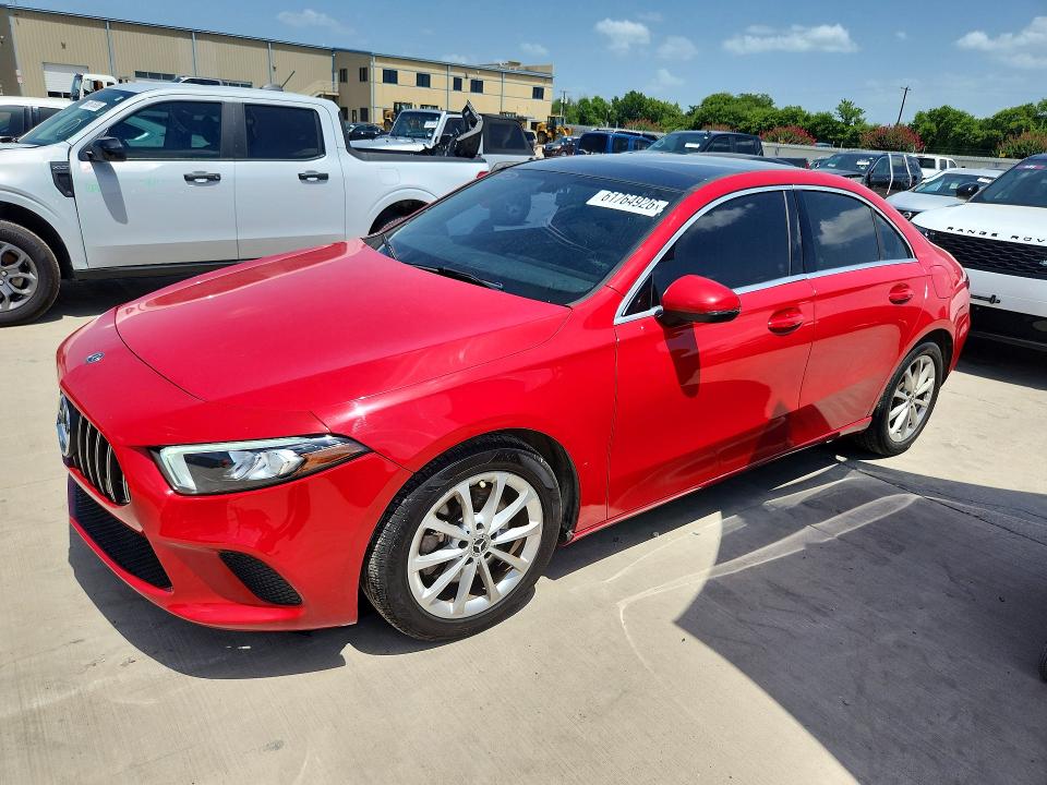 Продажа на аукционе авто 2020 Mercedes-benz A, vin: W1K3G4EB5LW042987, номер лота: 61764926