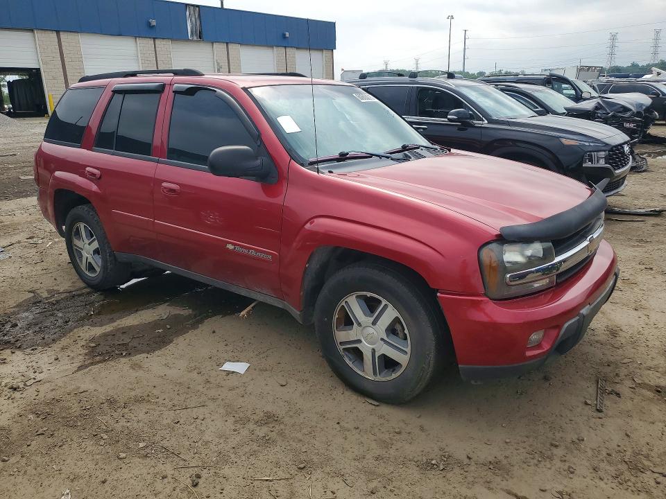2004 Chevrolet Trailblazer მანქანა იყიდება აუქციონზე, vin: 1GNDT13S342311113, აუქციონის ნომერი: 60663016