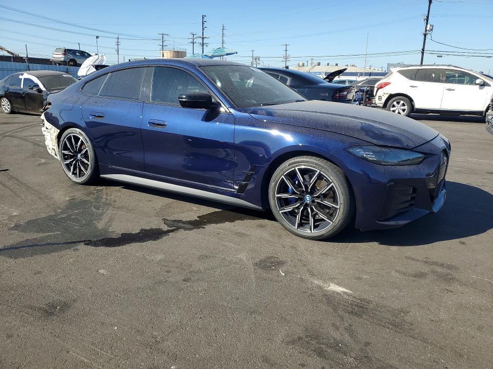 2024 Bmw I4 მანქანა იყიდება აუქციონზე, vin: WBY43AW06RFT31793, აუქციონის ნომერი: 58095306