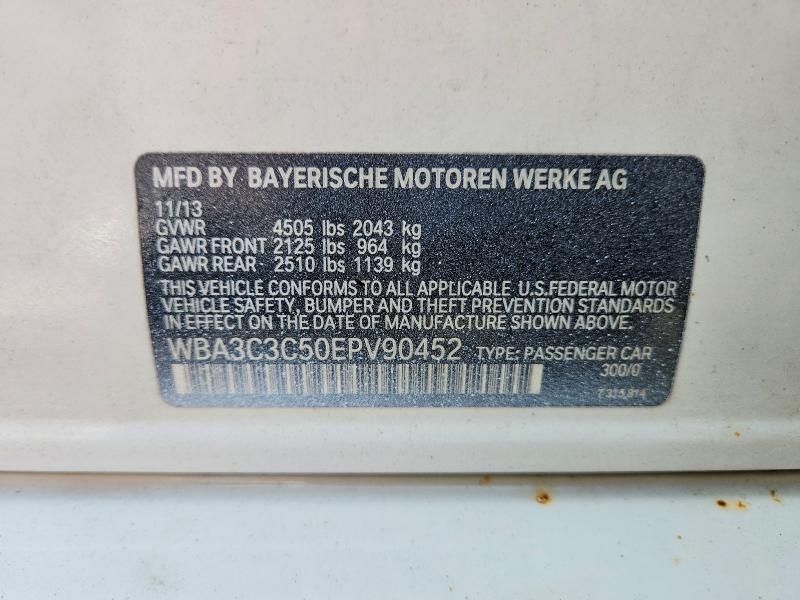 Aukcja sprzedaży 2014 Bmw 320, vin: WBA3C3C50EPV90452, numer aukcji: 60687866