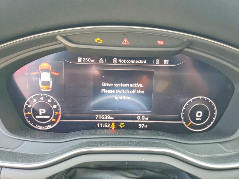 2018 Audi A5 მანქანა იყიდება აუქციონზე, vin: WAUTNAF55JA132316, აუქციონის ნომერი: 59338466