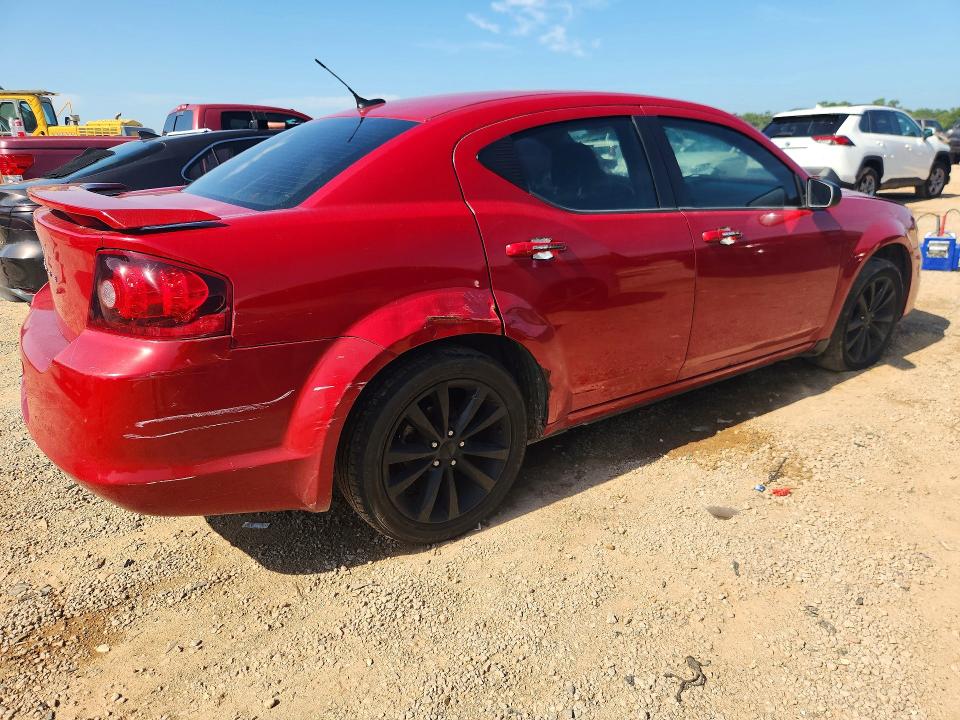 Продаж на аукціоні авто 2014 Dodge Avenger, vin: 1C3CDZAB9EN116544, номер лоту: 62520456