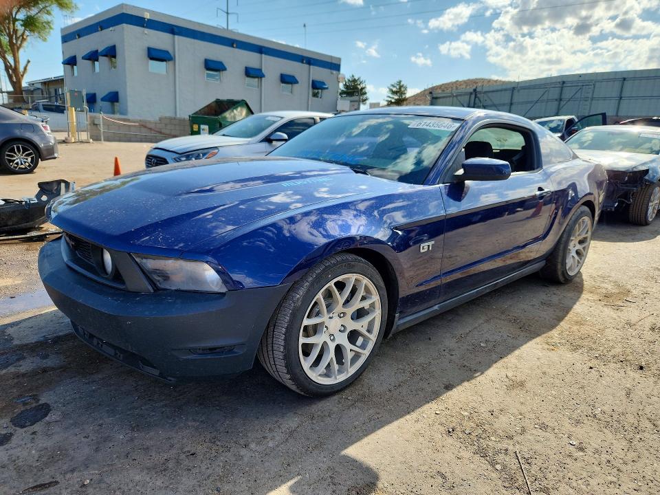 61435646 :رقم المزاد ، 1ZVBP8CH7A5117516 vin ، 2010 Ford Mustang مزاد بيع