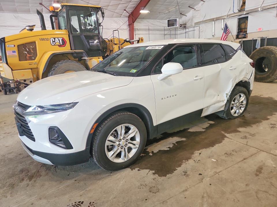 Auction sale of the 2021 Chevrolet Blazer, vin: 3GNKBHR48MS582054, lot number: 61665716