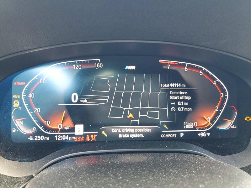 2022 Bmw 540 მანქანა იყიდება აუქციონზე, vin: WBA53BJ04NWX54446, აუქციონის ნომერი: 62064286