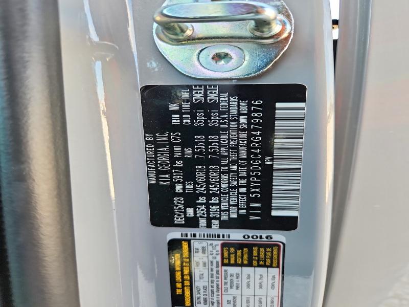 2024 Kia Telluride მანქანა იყიდება აუქციონზე, vin: 5XYP5DGC4RG479876, აუქციონის ნომერი: 61589036