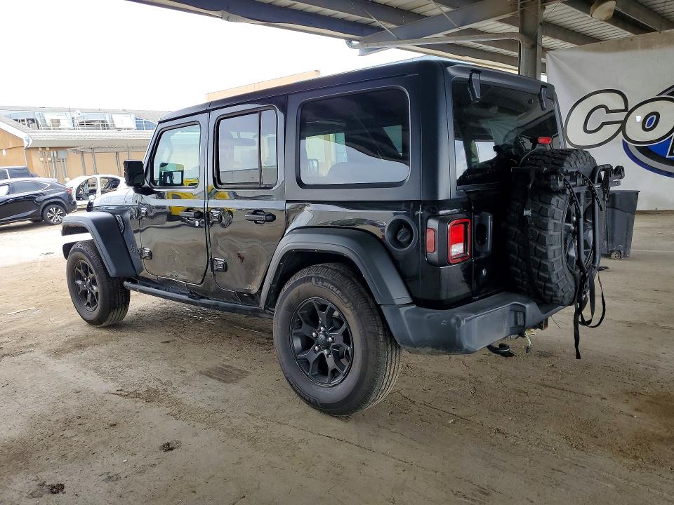 2022 Jeep Wrangler Unlimited მანქანა იყიდება აუქციონზე, vin: 1C4HJXDGXNW144756, აუქციონის ნომერი: 61927636