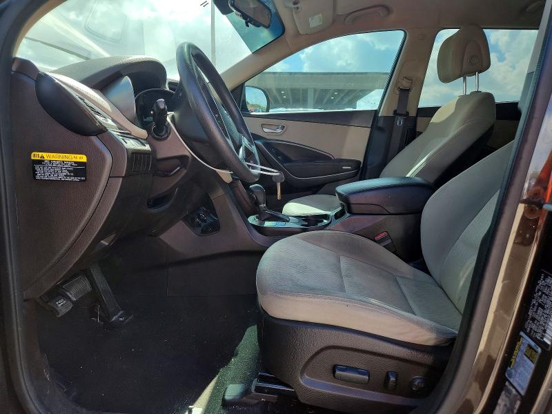 56193976 :رقم المزاد ، KM8SM4HF3HU178160 vin ، 2017 Hyundai Santa Fe مزاد بيع