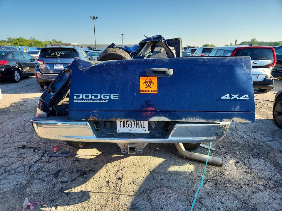 2004 Dodge Ram 2500 მანქანა იყიდება აუქციონზე, vin: 3D7KU26C64G116076, აუქციონის ნომერი: 60635686