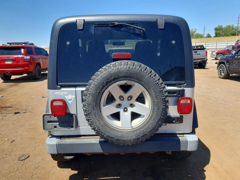 61202286 :رقم المزاد ، 1J4FA69S66P739334 vin ، 2006 Jeep Wrangler / Tj مزاد بيع