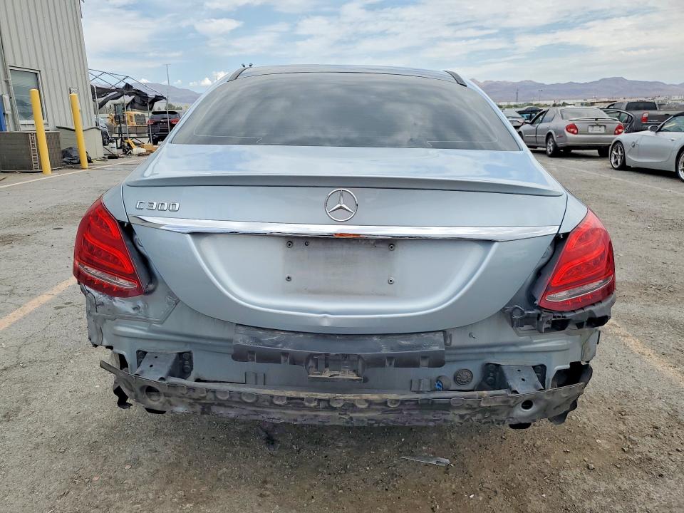 2015 Mercedes-benz C მანქანა იყიდება აუქციონზე, vin: 55SWF4JB7FU068563, აუქციონის ნომერი: 61342616