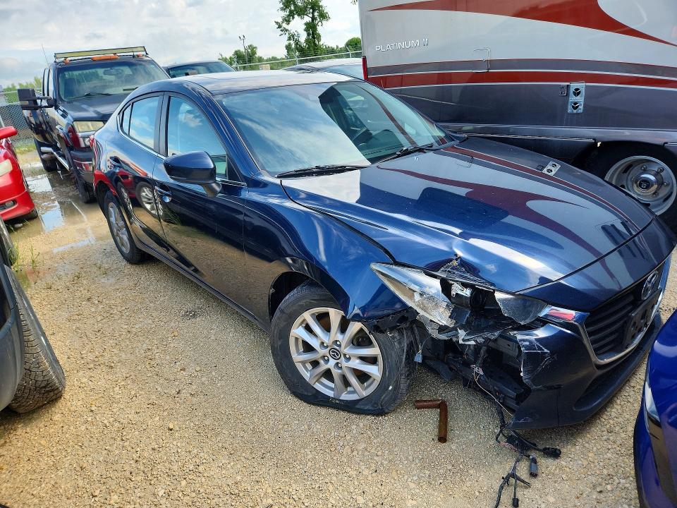2018 Mazda 3 მანქანა იყიდება აუქციონზე, vin: JM1BN1V75J1165978, აუქციონის ნომერი: 57926556