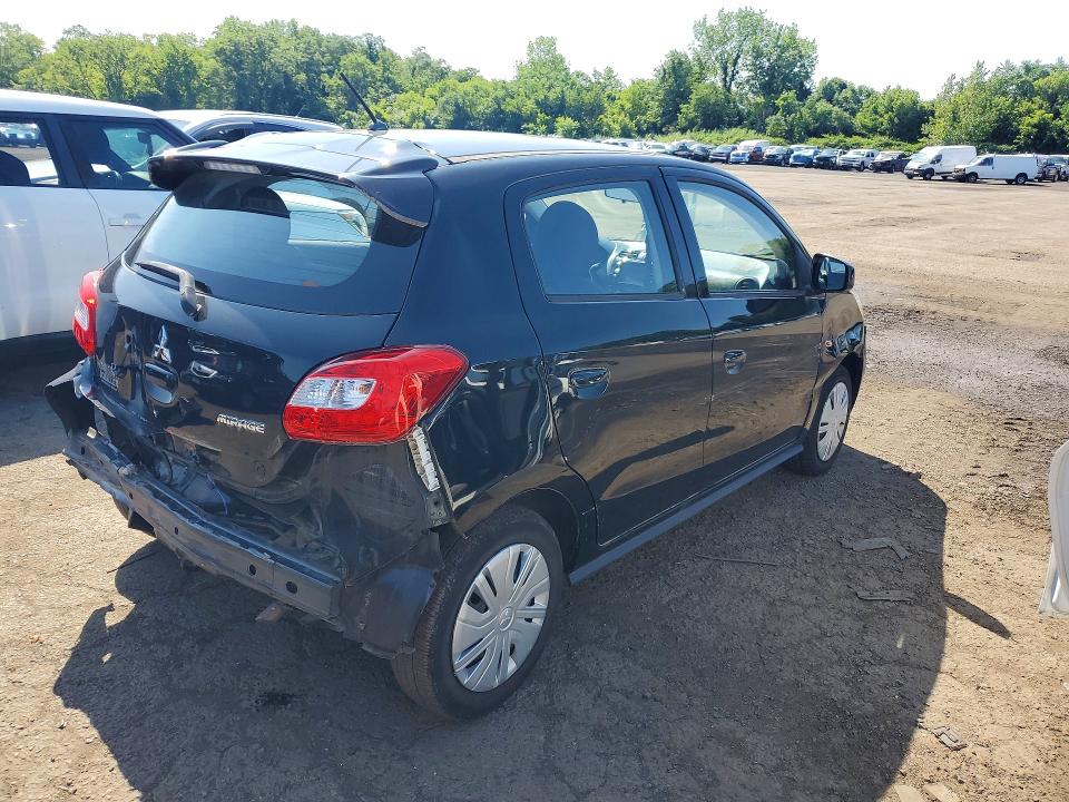 62114186 :رقم المزاد ، ML32A3HJ9KH014569 vin ، 2019 Mitsubishi Mirage مزاد بيع