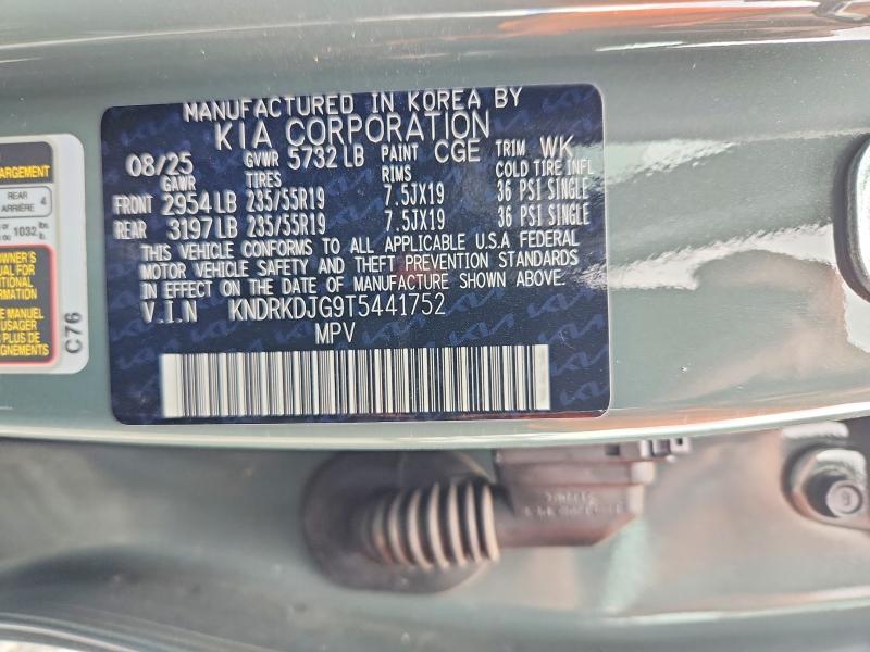59379936 :رقم المزاد ، KNDRKDJG9T5441752 vin ، 2026 Kia Sorento مزاد بيع