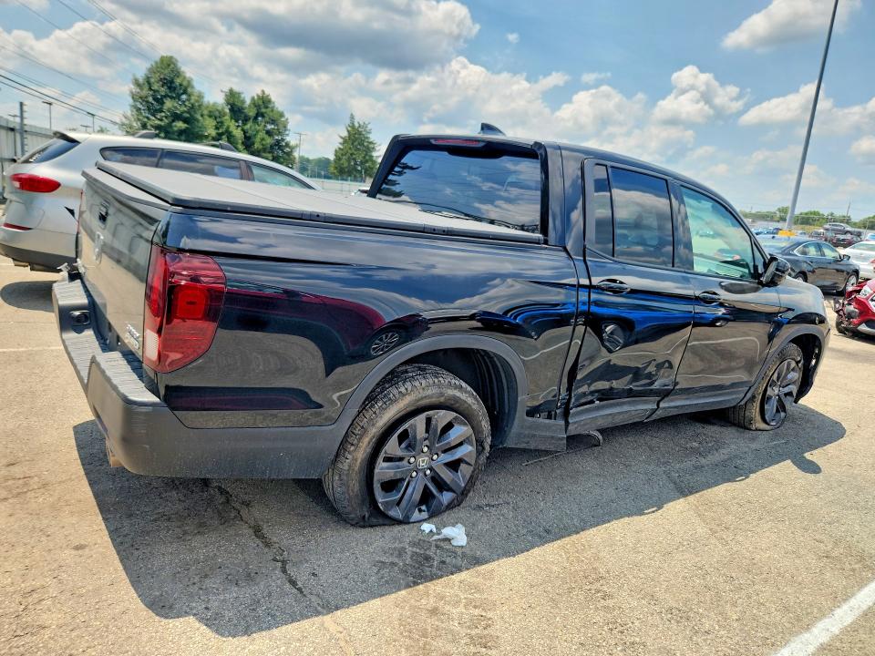 61017866 :رقم المزاد ، 5FPYK3F1XPB040183 vin ، 2023 Honda Ridgeline مزاد بيع