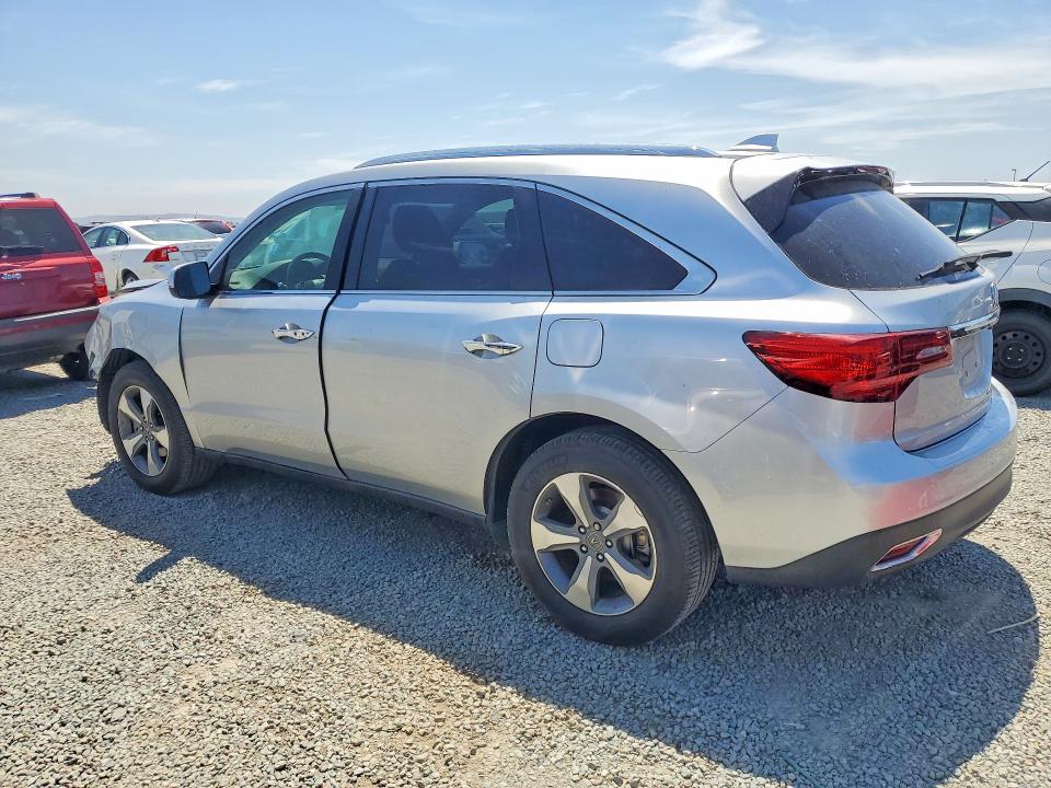 62624466 :رقم المزاد ، 5FRYD4H29EB025376 vin ، 2014 Acura Mdx مزاد بيع