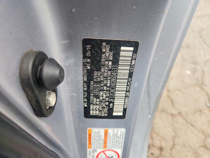Продажа на аукционе авто 2016 Subaru Brz, vin: JF1ZCAC14G8604533, номер лота: 61960846