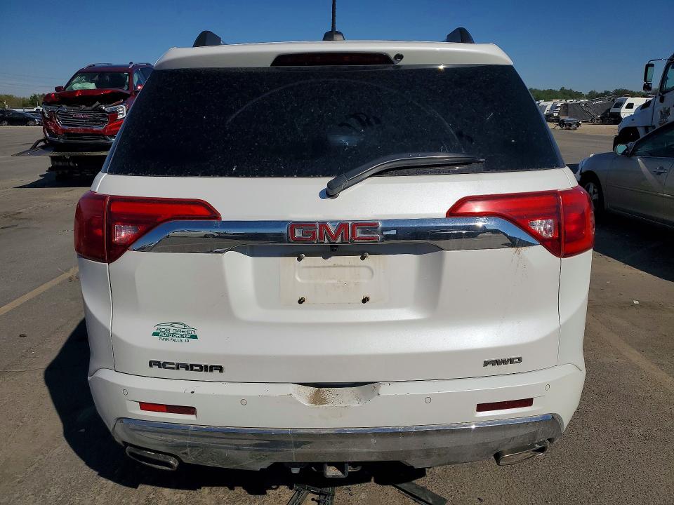 60829316 :رقم المزاد ، 1GKKNXLS6HZ298601 vin ، 2017 Gmc Acadia مزاد بيع