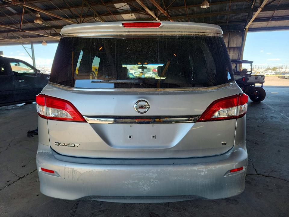 62237846 :رقم المزاد ، JN8AE2KP3B9012674 vin ، 2011 Nissan Quest مزاد بيع